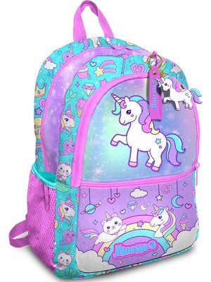 Minosso Unicorn Desenli Kız Çocuk İlkokul Sırt Çantası 1007