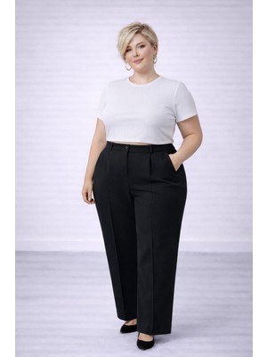 Thb.Edition Büyük Beden Kumaş Pantolon