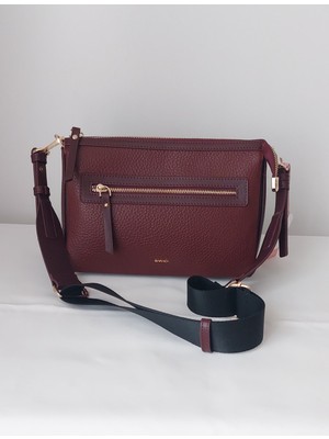 261IU418 Model Sarach Marka Bordo Renk El ve Omuz Çantası