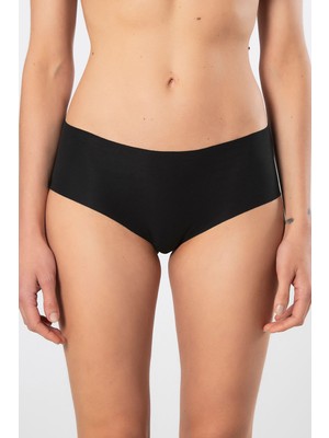 Kom Türen Kadin Lazer Kesim Pamuklu Hipster Külot 910/SIYAH