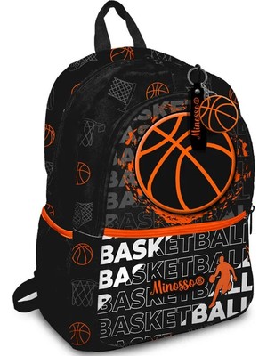Minosso Basketbol Desenli Erkek Çocuk Ilkokul Sırt Çantası 1010