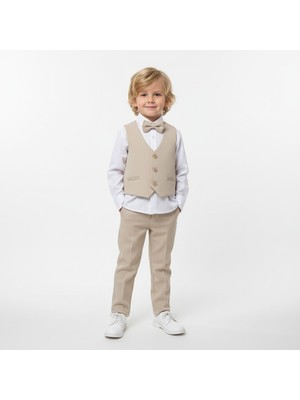 Seabubbles Papyonlu Yelekli Erkek Çocuk Takım Elbise   ST09750