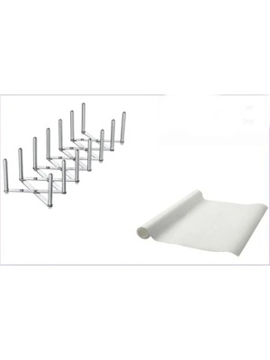 IKEA Güneş Store's Dolap Içi Düzen ve Koruma Seti — Tencere Kapaklığı + Kaydırmaz Çekmece Örtüsü