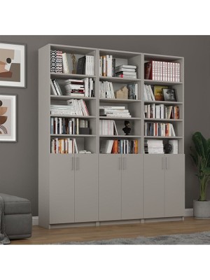 Kone Haus Trüttensh Kül Gri Çok Amaçlı Modern Düzenleyici Raf KH2643