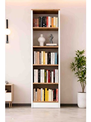 Pema Home %100 Mdf Çok Amaçlı Raflı Kitaplık