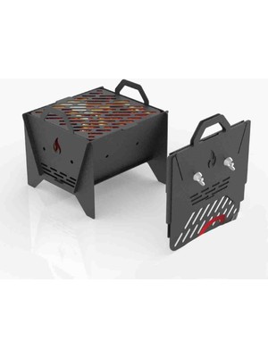 Tepeden Tırnağa Katlanır Fermuarlı Çantalı Pratik 2mm Mangal 4kg