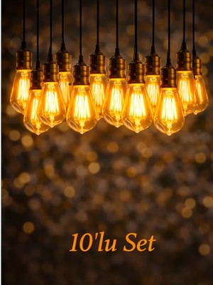 ZMR Lumıxa 4W 2700K Rustik Ampul Amber 10 Adet