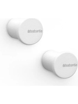 Brabantia BRB-8710755303425-BRA 303425-006-01-MINDSET Fresh Whıte 2li Havlu Askısı