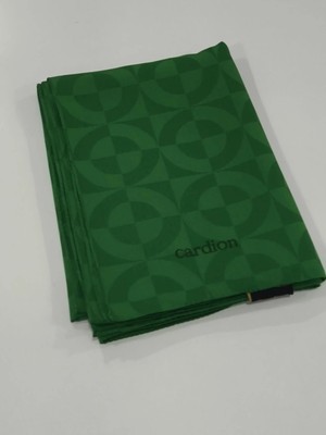 Cardion Jakarlı Şal Daire Desen Benetton Yeşili