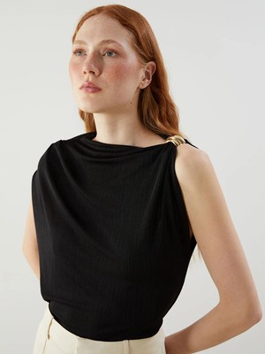 Lc Waikiki Yeni Sezon Dökümlü Yaka Kadın Bluz