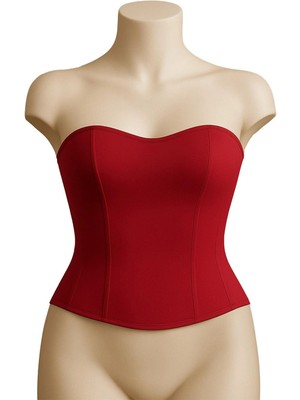 MTM My The Mall Giyim Kırmızı Mı Emay 9155 Terletici Büstiyer