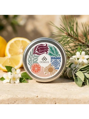 Ionia Limon & Adaçayı Yüksek Yayılımlı Buhurdanlık Kokusu Wax Melt - Odrius