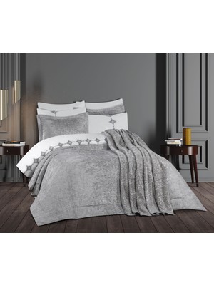 Goldroom Home Venessa 10 Parça Nakışlı Nevresim Takımlı Çeyiz Seti