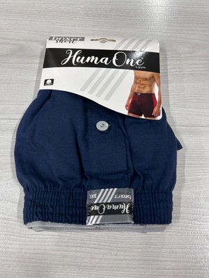 MTM My The Mall Giyim Huma One Erkek Havlu Bel Düz Boxer Battal Boy 3xl Lacivert Renk