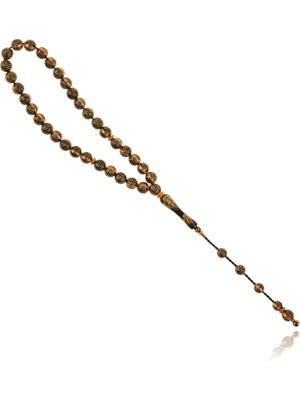 Berk Mücevherat 14 Ayar Altın Ayetel Kürsi Dualı Erkek Tespih