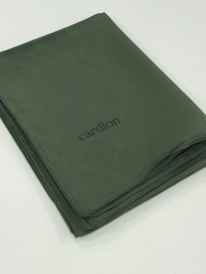 Cardion Jakarlı Şal Monogram Desen Haki