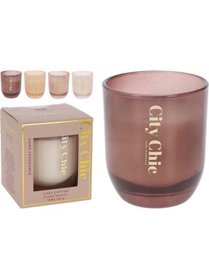 Koopman Cıty Chıque Kokulu Mum 4 Adet