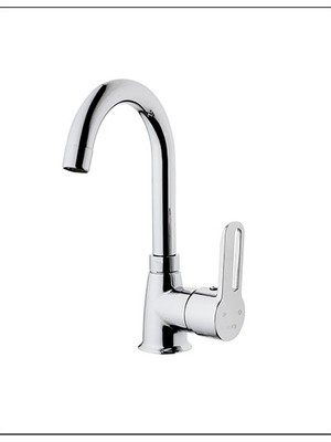 Bf Filiz Kare Batarya Lımra Mıx Lavabo Kısa Boru