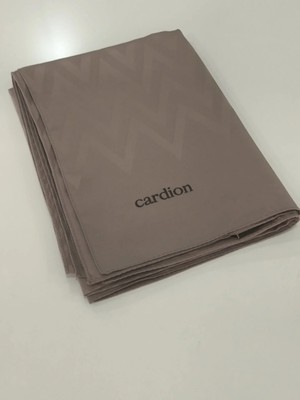 Cardion Jakarlı Şal Zigzag Desen Latte
