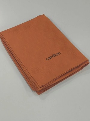 Cardion Jakarlı Şal Hologram Desen Turuncu