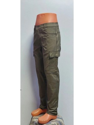 Beyzdenim Haki Kargo Pantalon