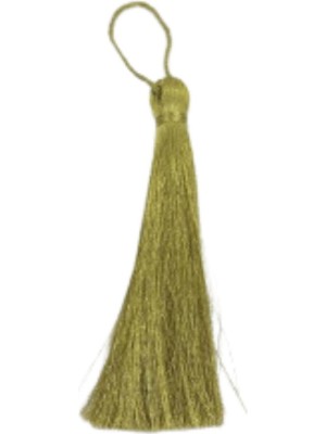 Püskül Tekli 5 cm 1 Adet Altın