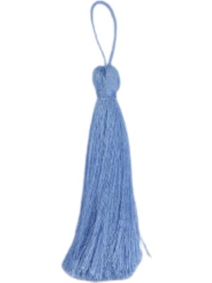 Püskül Tekli 5 cm 1 Adet Mavi