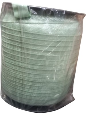 Çamaşır Lastiği Düz 1 cm  75 Metre 1 Top Su Yeşili