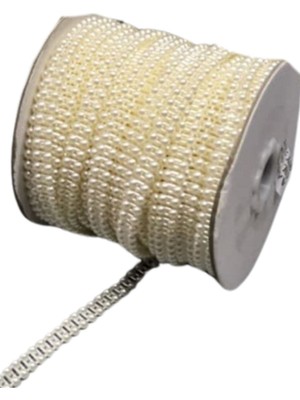 Dikilebilir Sıralı Inci En 1 cm Krem 1 Metre