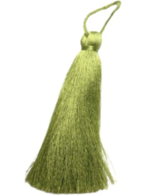 Püskül Tekli 5 cm 1 Adet Fıstık Yeşili