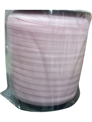 Çamaşır Lastiği Düz 1 cm  75 Metre 1 Top Açık Pembe