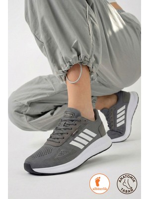 Albishoes Unisex Erkek Kadın Rahat Yumuşak Anatomik Taban Yazlık Fileli Sneaker Günlük Spor Ayakkabı