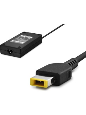 İlk El Grup 20V 8.5A 170W Laptop Adaptörü - USB Tip Sarı Kare Uç - Ibm Uyumlu - Siyah Gxhh2 Iegtgrs-34