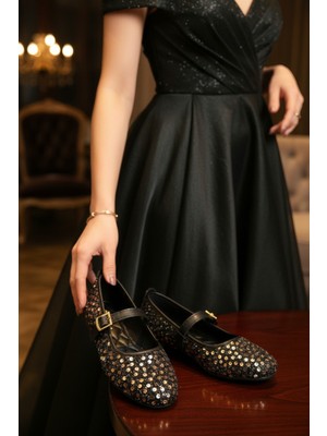 Kadın Babet Içeri Dışarı Ofis Günlük Ayakkabı