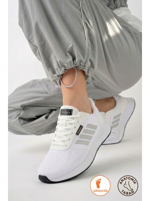 Albishoes Unisex Erkek Kadın Rahat Yumuşak Anatomik Taban Yazlık Fileli Sneaker Günlük Spor Ayakkabı