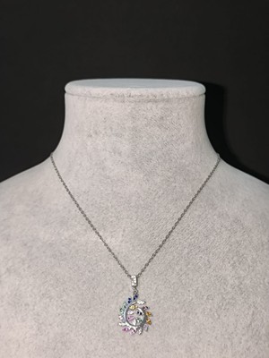 Vulwox Şafak Parıltısı Taşlı Kolye