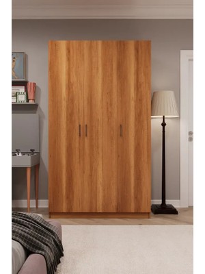 Kone Haus Stückken 3 Kapılı Petra 120 cm Gardırop KH2684