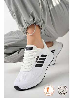 Albishoes Unisex Erkek Kadın Rahat Yumuşak Anatomik Taban Yazlık Fileli Sneaker Günlük Spor Ayakkabı