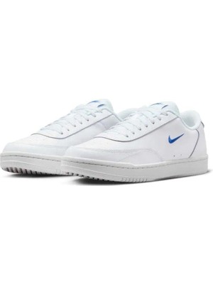 Nike Court Vintage Erkek Sneaker Ayakkabı-Beyaz (Darkalıptı 1 Beden Büyükalınız)