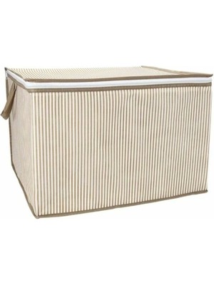 Aesco Mini Boy Hurç Çok Amaçlı Düzenleyici Saklama Kutusu 40X30X45 cm (5 Adet) ( Lisinya )