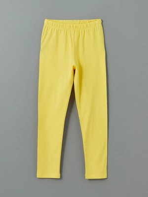 Lc Waikiki Yeni Sezon Beli Lastikli Basic Kız Çocuk Tayt