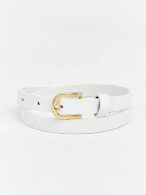 LC Waikiki Deri Görünümlü Kız Bebek Kemer  (S6)