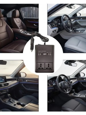 Verto Araç Çakmak Girişli Güç Invertörü 150W