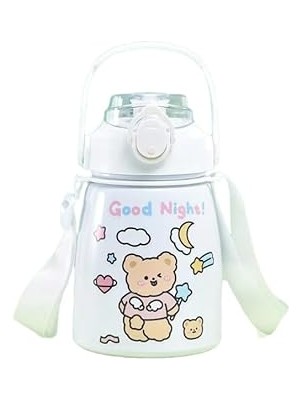 Starseven Trendix Çelik Içli Termos 850 ml Beyaz SKM012