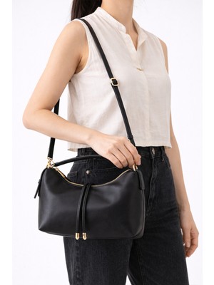 bahwar Kadın Mini Boy Yumuşak Dokulu Uzun Çapraz Askılı El & Omuz Çantası