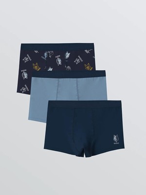 LC Waikiki Baskılı Erkek Çocuk Boxer 3 Lü  (S6)