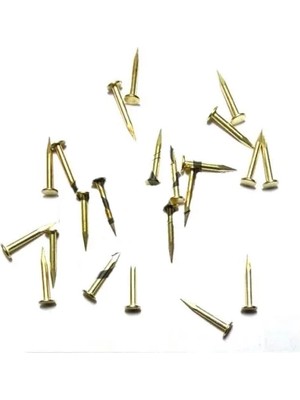 İnura Global Klips, Menteşe, Ayağı Çivisi 9mm Çelik - Sarı 100GR