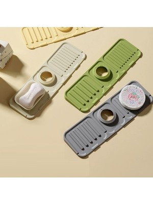 NW NessiWorld Mutfak Banyo Lavabo Kenarı Silikon Mat Gri