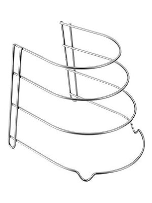 Starseven Metaltex Canyon-4 Katlı Tava Rafı Polytherm Kaplama Gri