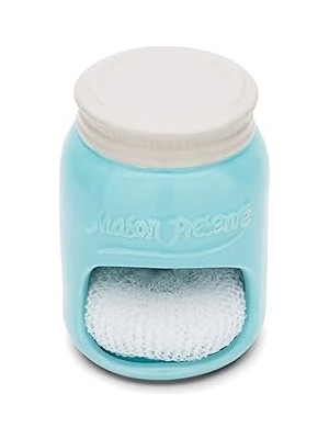 Starseven Fox Run Süngerli Seramik Mason Kavanoz Tutucu, 8,9 x 8,9 x 12,7 Cm,